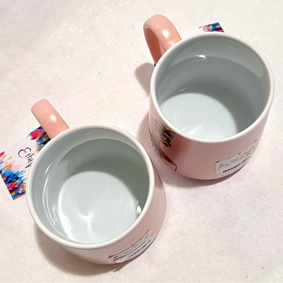 EttaVee African American Woman Ceramic Mug Pink 20oz - Picture 5 of 10